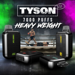 Tyson 2.0 Heavy Weight 15ml 7000 Puffs Nicotine Disposable Device