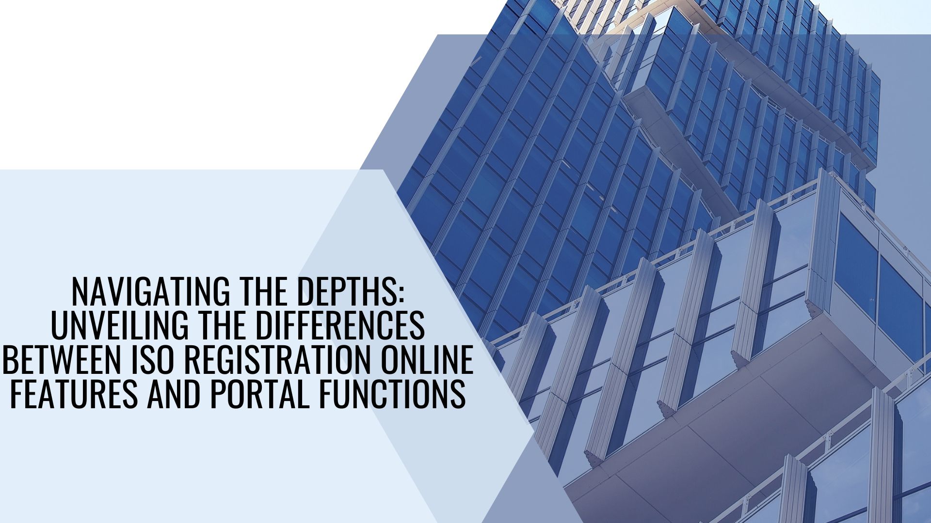 Navigating the Depths: Unveiling the Differences Between ISO Registration Online Features and Portal Functions